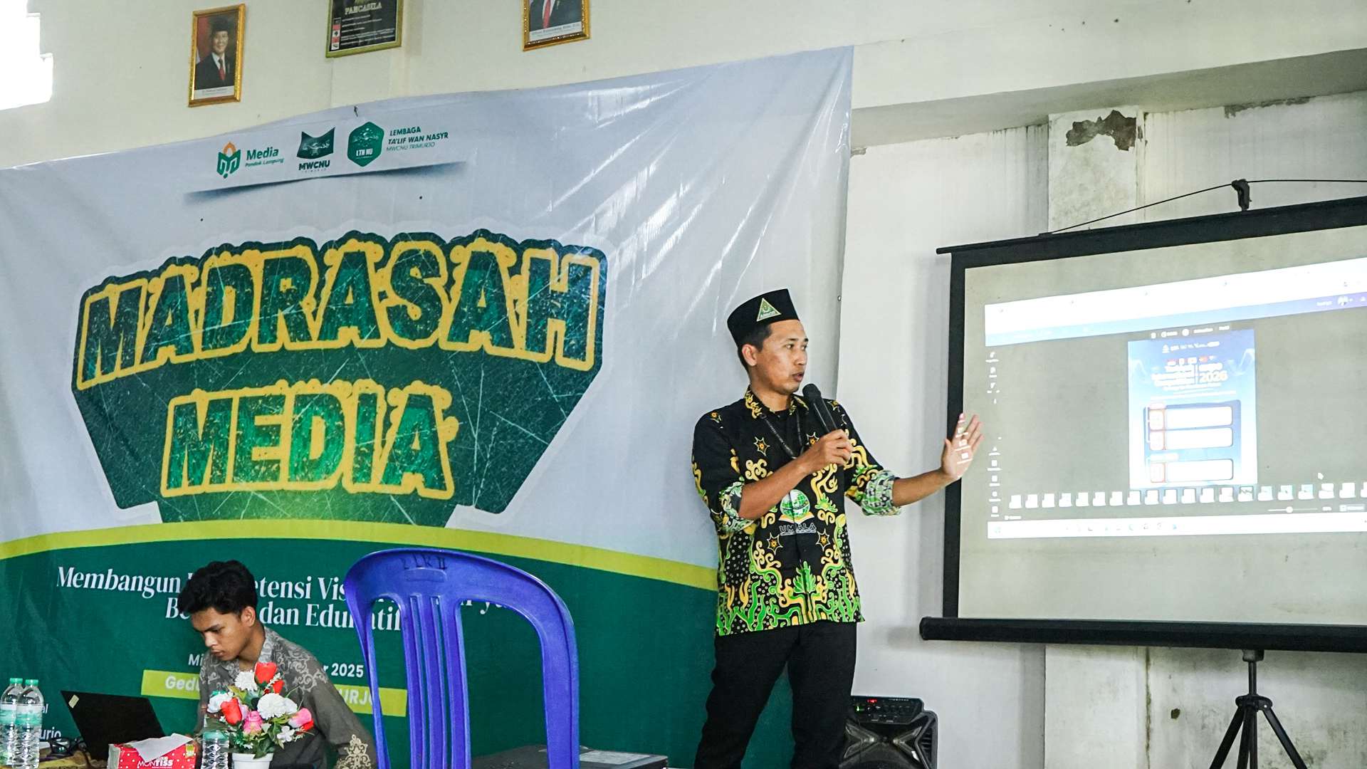 LTN NU Trimurjo Gelar Madrasah Media, Perkuat Kompetensi Visual Kreatif yang Etis dan Edukatif ‎